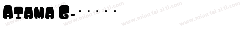Atama G字体转换